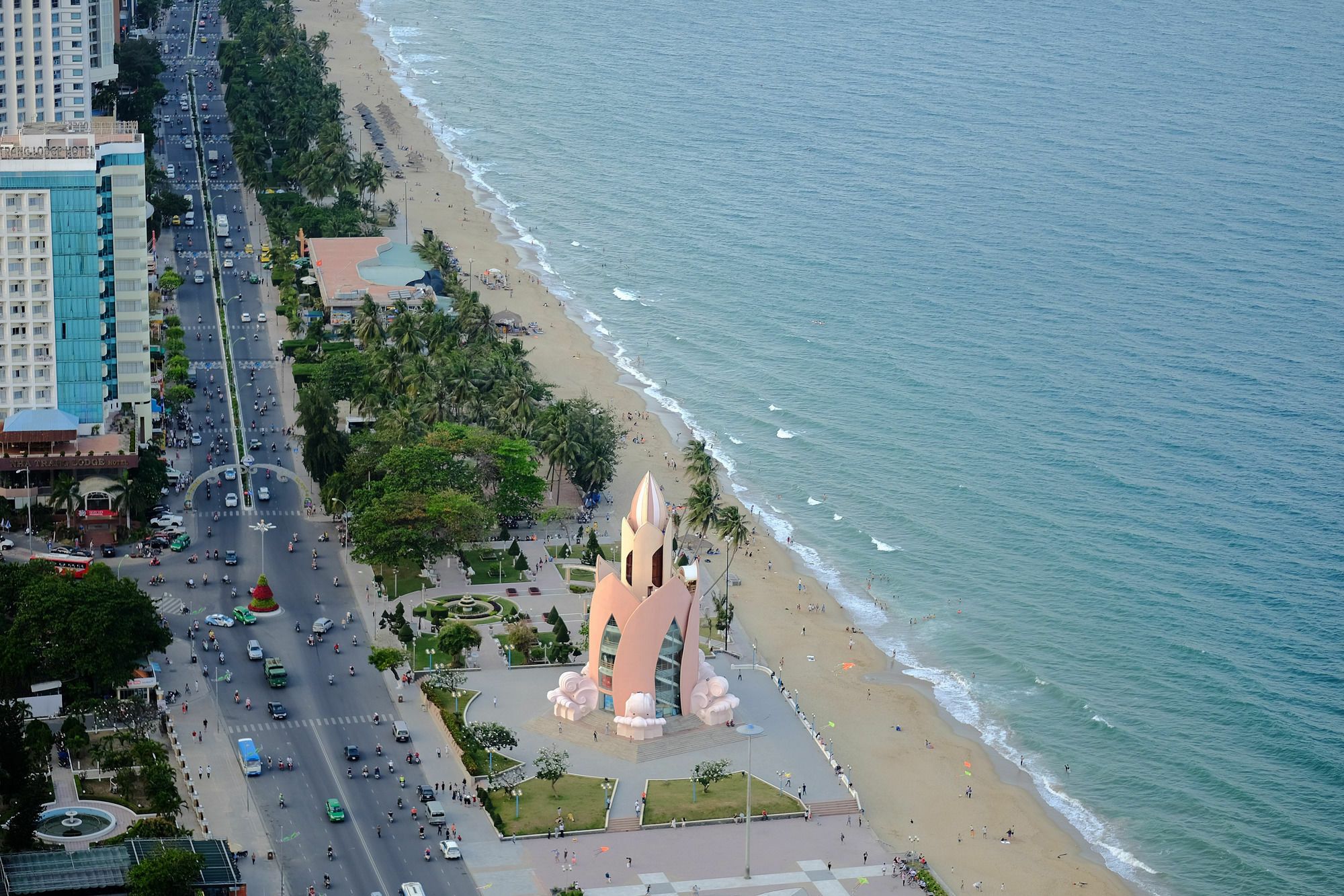 Ocean View Apartments На Транг Екстериор снимка